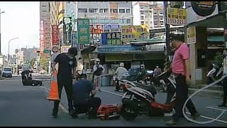 【車禍影片】 目睹車禍現場，消防員直接衝出來幫忙，也感謝熱心民眾（2022.09.09 台北市文山區景文街