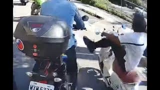 【車禍影片】 一群動母著啦～～～～ （2022.08.22 台北市大安區復興南路