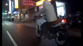 請問這台免掛牌的重機型號是什麼？