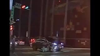 2021.08.23 台中市東區忠孝路台中路路口 （汽車與機車碰撞
