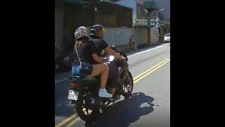 果然有檔車的男人就是100分 這樣的男人你暈嗎