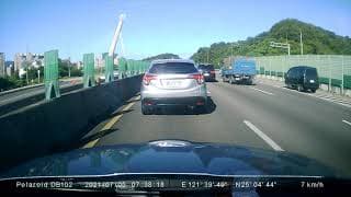 保持安全車距阿～