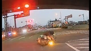 以後停車記得看後照鏡免得被撞