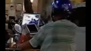 機車用超大雙螢幕影音娛樂系統