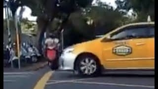 崩嘎脆…好痛的感覺（2022.06.29 台北市中山區北安路 汽機車事故