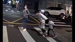 禮讓行人是件開心的事