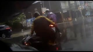 【車禍影片】兩個都沒帶眼睛出門（2022.08.01 台北市士林區至誠路二段