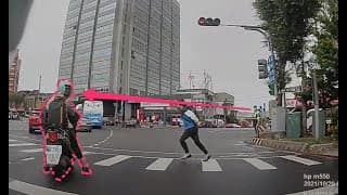 闖紅燈失敗