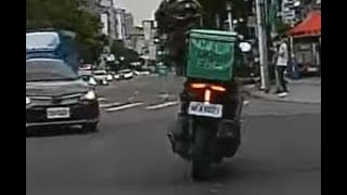 沒兩把刷子真的沒辦法當外送員誒