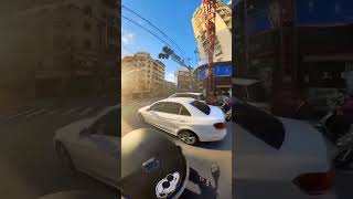 【車禍影片】 疑似轉彎自摔（2022.12.19 新北市板橋區國光路與公館街口