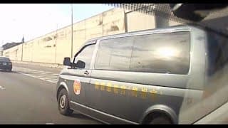 宮廟專用車有自己的開法，媽祖保佑
