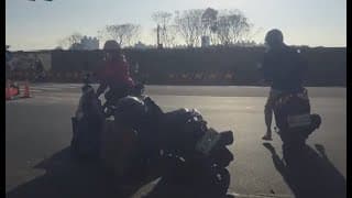 【車禍影片】 左轉未禮讓直行車（2023.01.14 桃園市中壢區環中東路二段與福州路口