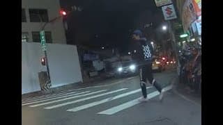 停讓行人，反倒被後車肛肛好