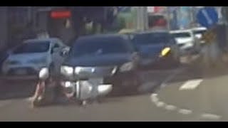 【車禍影片】 你怎這樣撞我（2022.10.17 彰化縣田中鎮斗中路一段與中正路口